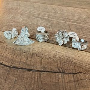 Bundle of Costume Jewelry Rings